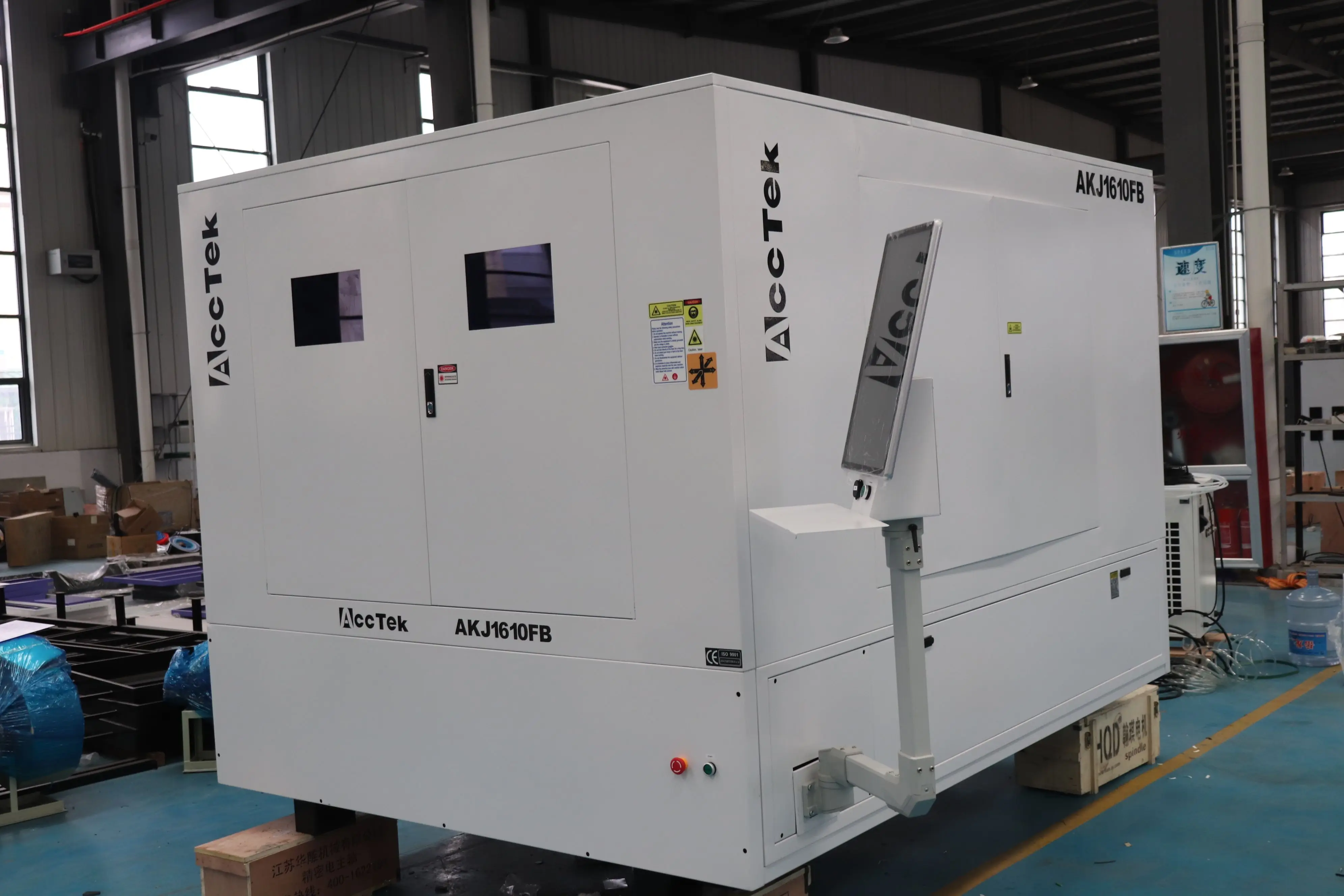 Full Cover 1390 1610 6090 Fiber Laser Cutting Machines Metal Cutting Laser Machine for Small Businesses 1000w 2000w 3kw