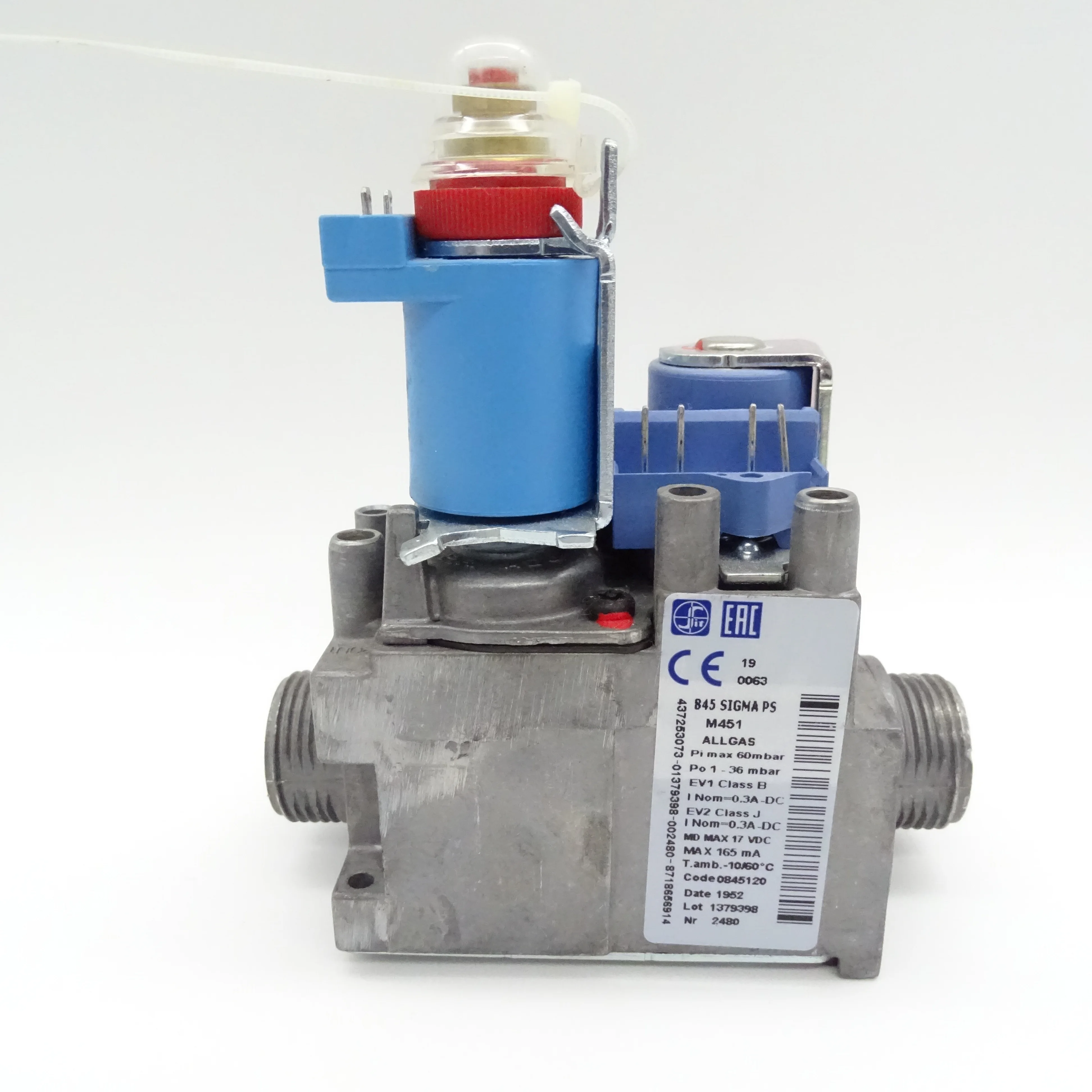 Wholesale  High-quality Gas Valve For Gas Heating Hot Water Boiler 19 0063 845 SIGMA PS M451