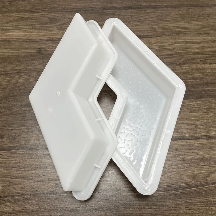 Pavers Stamps Molding Interlocking Plastic Paver Casting Mold Concrete Moulds