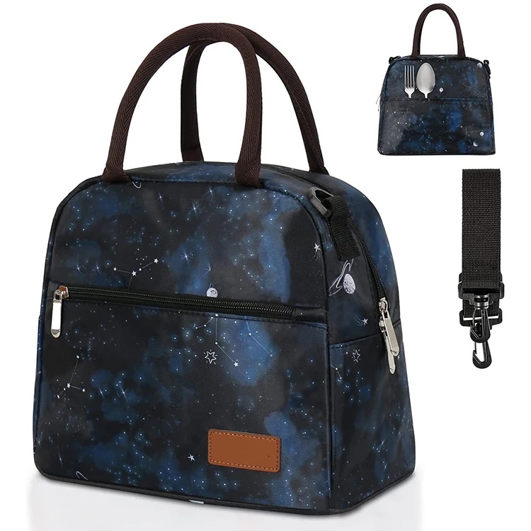 Wholesale Hot Sale Insulated Thermal Custom Printing Tote Bags Cooler Food Lunch Box Picnic Bag Set