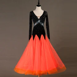 ARMQ080 Factory price wholesale high quality ballroom competition dancing dress