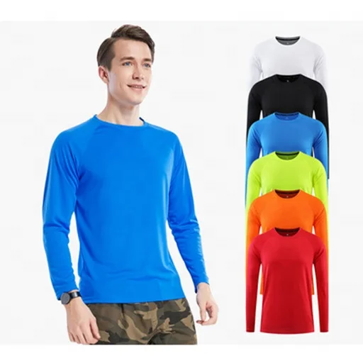 China custom clothing print t shirt,factory custom sublimation wholesale printing long sleeve sports casual men latest t shirts