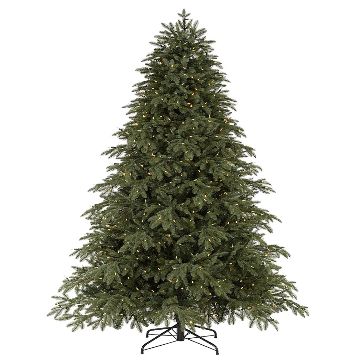 Luxury 6FT Prelit Artificial smart christmas tree xmas tree PE decorative christmas trees