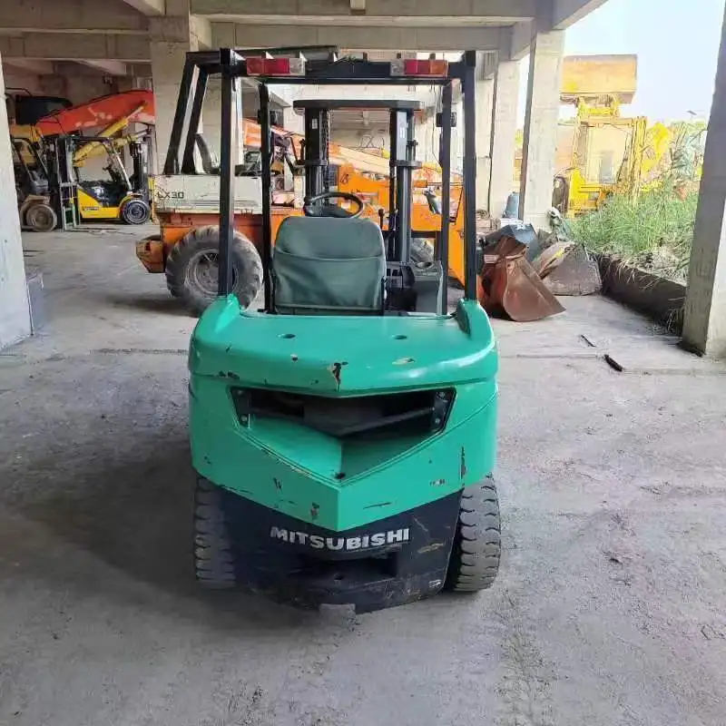 best price good quality MITSUBISHI FD30 3 ton used secondhand diesel forklift with spare parts