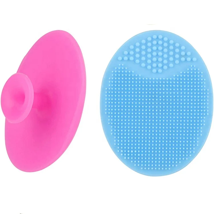  OKSILICONE Мягкая силиконовая Очищающая щетка для лица губка мытья удаление черных точек отшелушивающий скраб