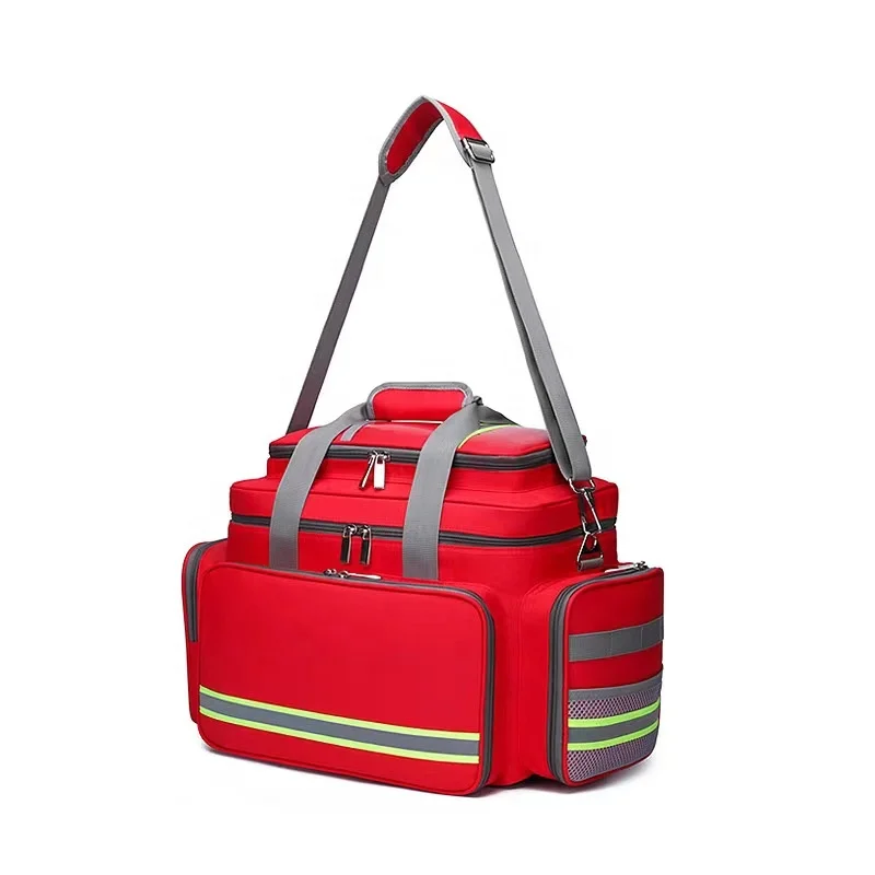 Large Professional Ambulance Bag Medical Packaging First Aid Kit Bag Premium Kit For Car