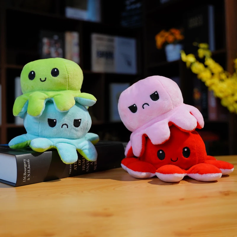 octopus plush 20 cm reversible octopus toy octopus plush dolls