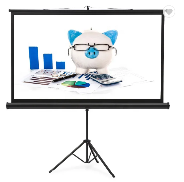 Портативный складной штатив-тренога для проектора VICTORY, 120 дюйма, высокое качество, для конференц-зала