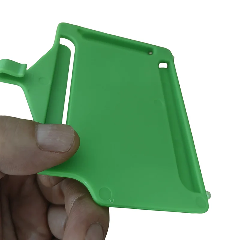 PC Plastic Green Landscape Rigid Badge Holder Label Holder for Mice Rats Rodents Breeding Cage