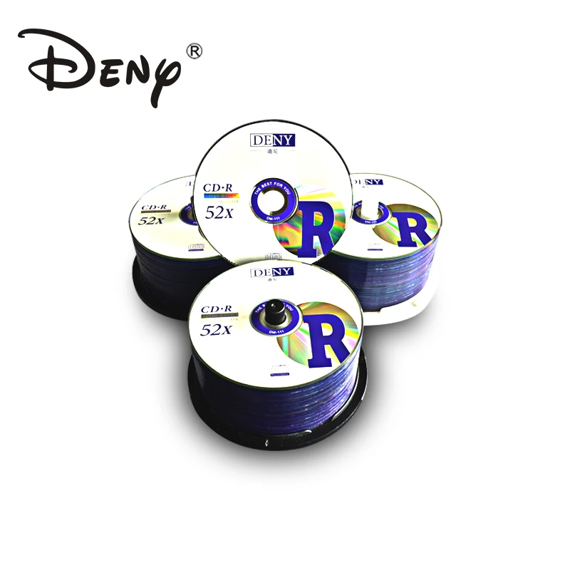 Оптовая продажа по заводской цене, Чистые диски cd 52x оптом