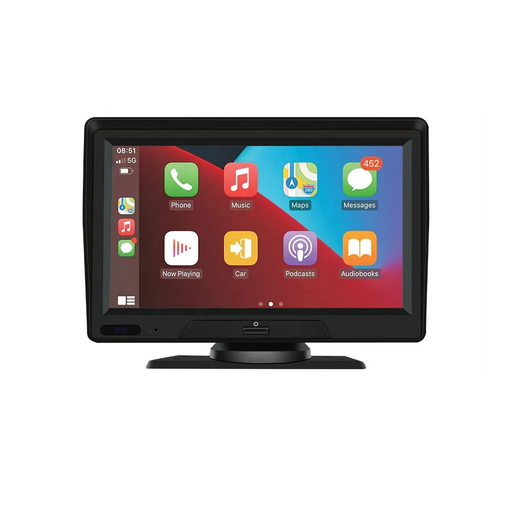 7 inch car camera Touch Screen Linux System wireless Carplay Airplay Android Auto global Navigation Car Dash Cam