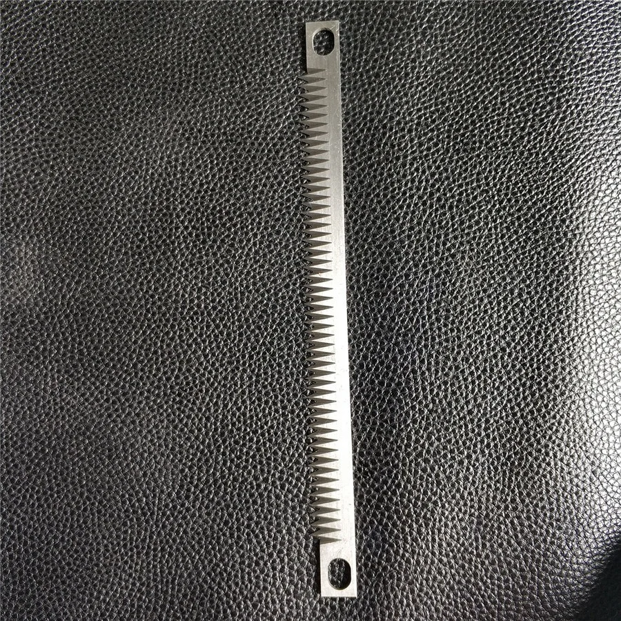  Пищевая промышленность пластиковый пакет пленочная упаковочная машина зубчатые лезвия