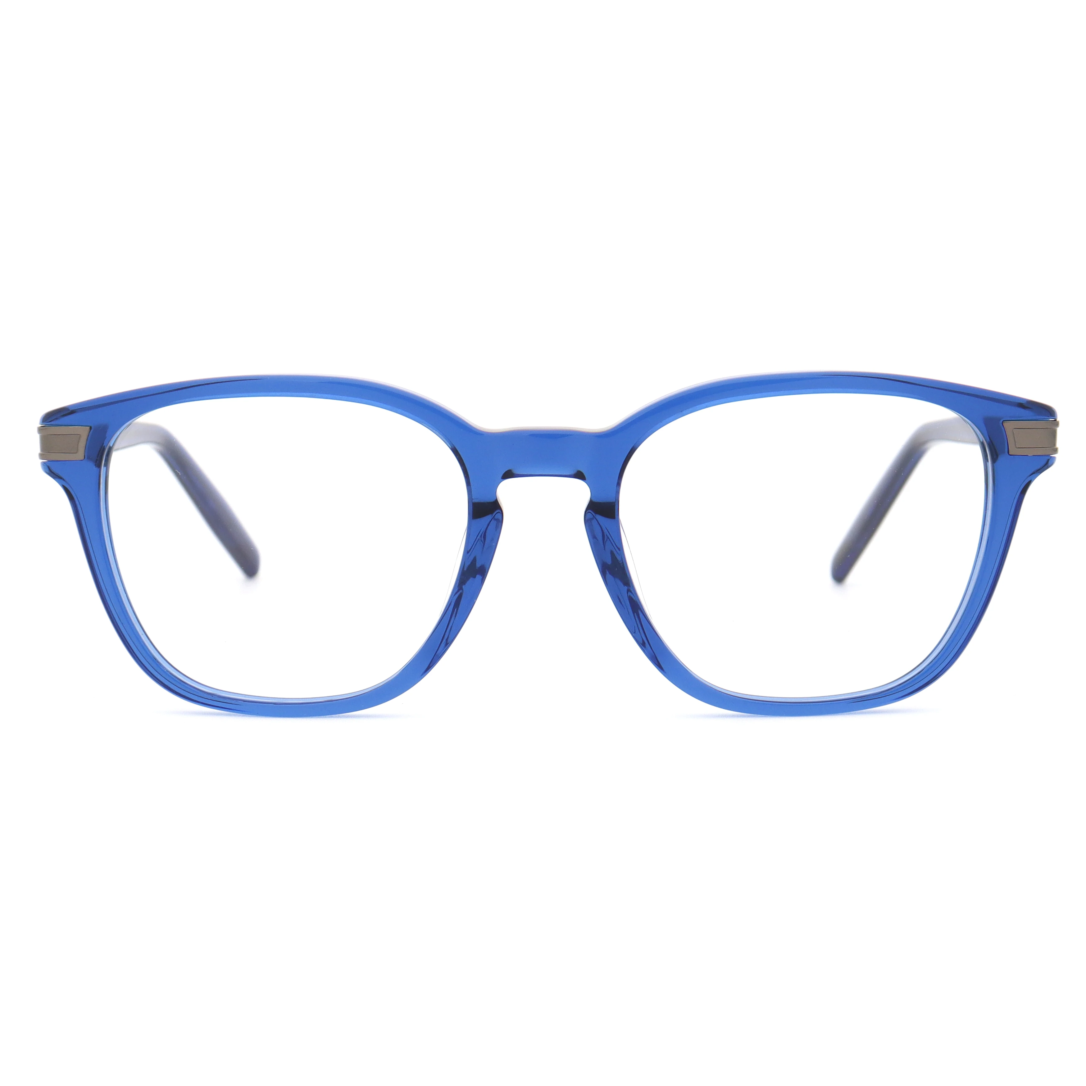 VIFF MB1045 Square Acetate Frames Key Hole Vintage Thin Eye Glasses High Quality Optical Stainless Frame 2022
