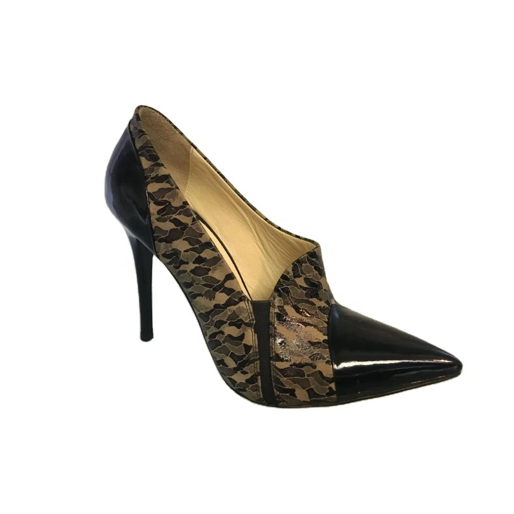 2024 Women  Italy Fashion Genuine Style Shoes Pure Leather Made in Turkey Night  Shoes