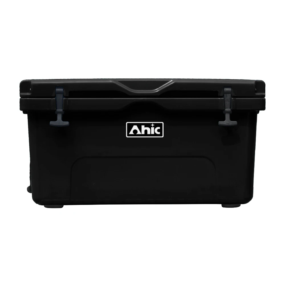 70QT camping polyethylene cooler box ice outdoor fishing hard cooler