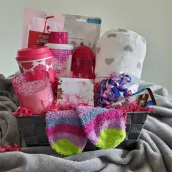 Encouragement Stress Relief Care Get Well Soon Gifts Shower Body Care Bath Spa Gift Basket Sets Customize For Women