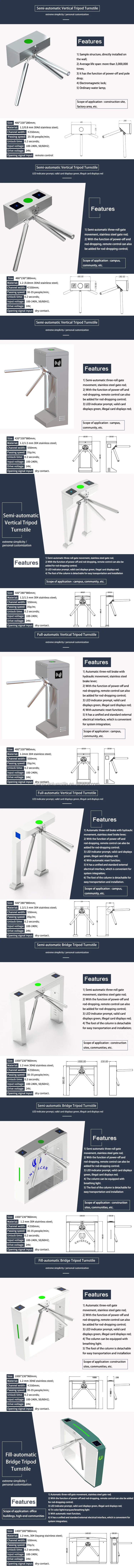 verticalgate portable gate portable design sp design speed affordableate turnstile gate barrier parts macrosafe speed gate turns