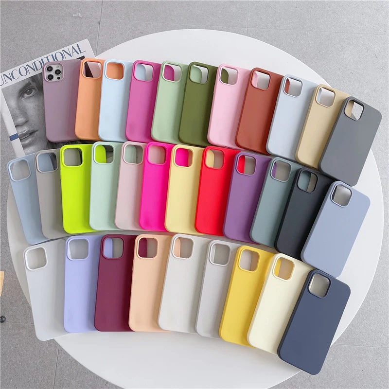 Wholesale Custom Liquid Silicone Case for iphone 13 Pro Max For iPhone 13 Silicone Case