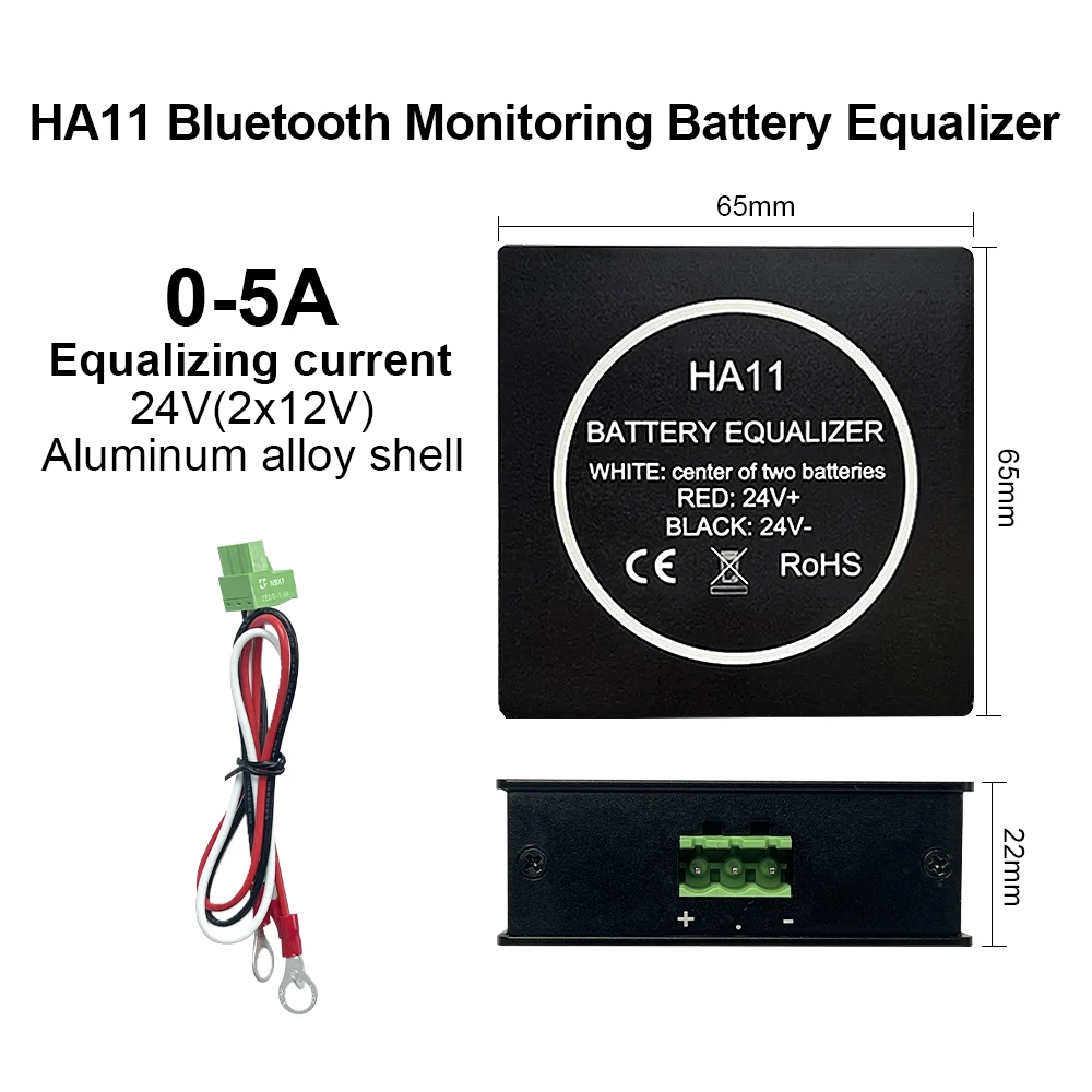 New Pattern 24V Battery Equalizer Balancer for Car Battery LiFePo4 Battery Connected in Parallel Series