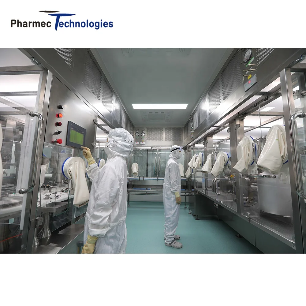 Vial Injection Washing Sterilization Filling and Sealing Production Line