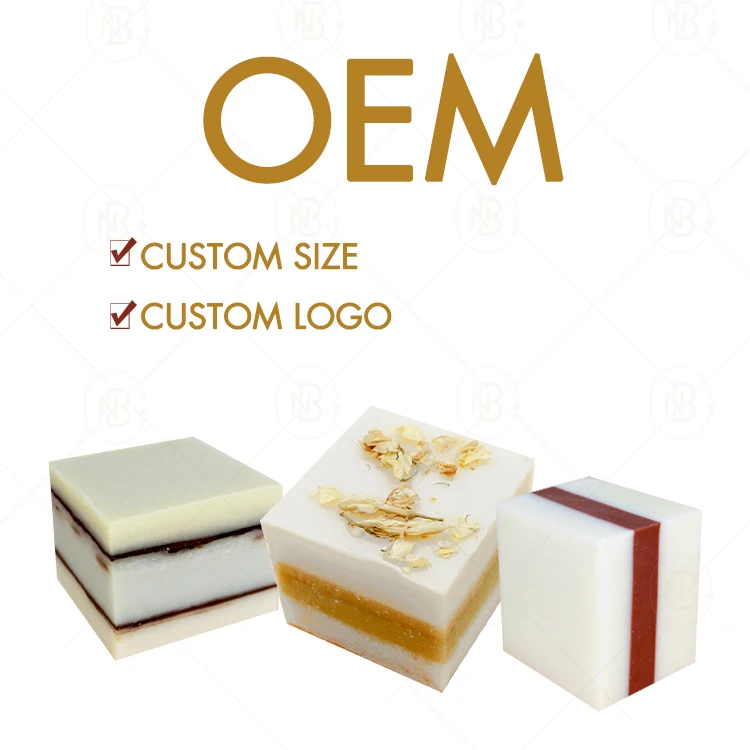 Oem Custom 100g Handmade Natural Organic Bath Cold Pressed Soap