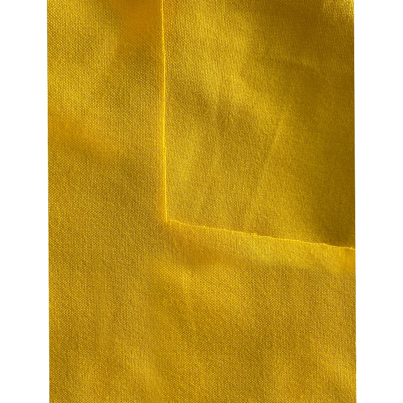 501 Wholesale Yellow Anti-static Inherently Flame Retardant Fire Resistant IIIA Aramid Fiber Fabric