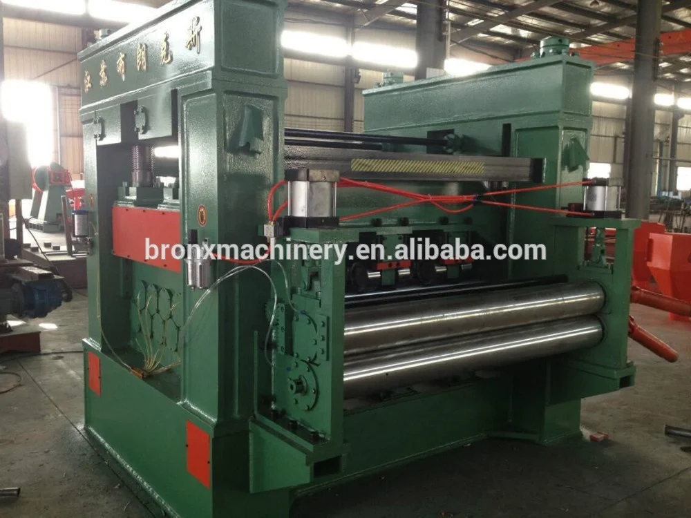 
New product fourfold steel plates straightening machine 