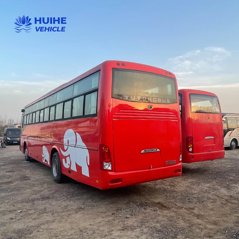 luxury Second Hand Bus11m Meter Front Engine Large School  Bus 51 Seat Used Bus Prices