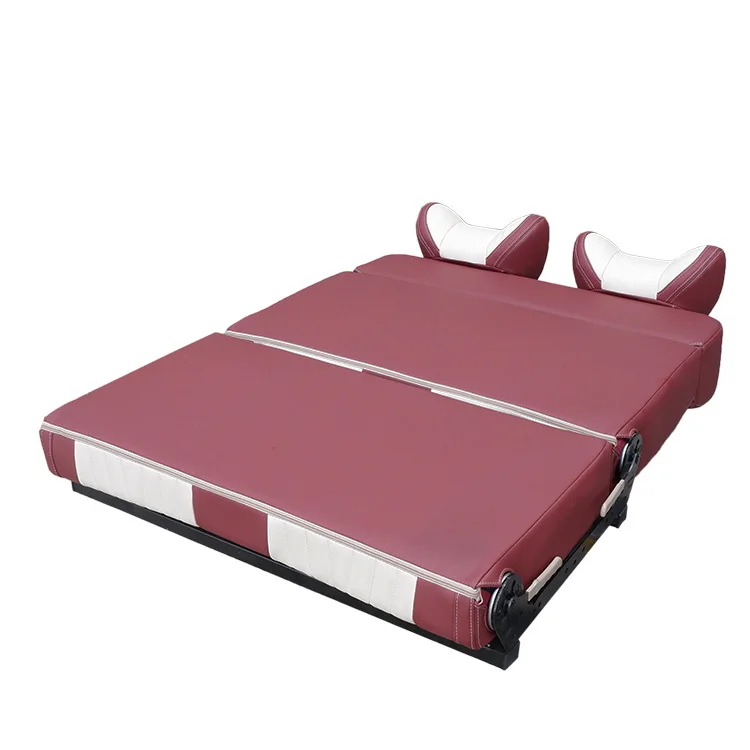 AutoLiuMa Business Style comfortable transit truck rv camper seat bed with seatbelts luxury motorhome rv seats for sale