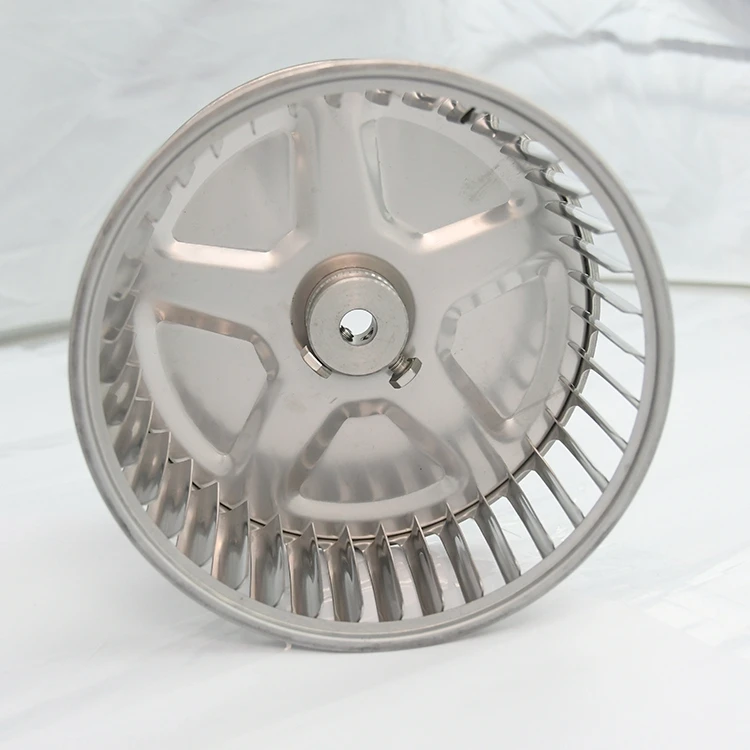 Нержавеющая сталь Материал центробежный вентилятор рабочего Мотор колесо