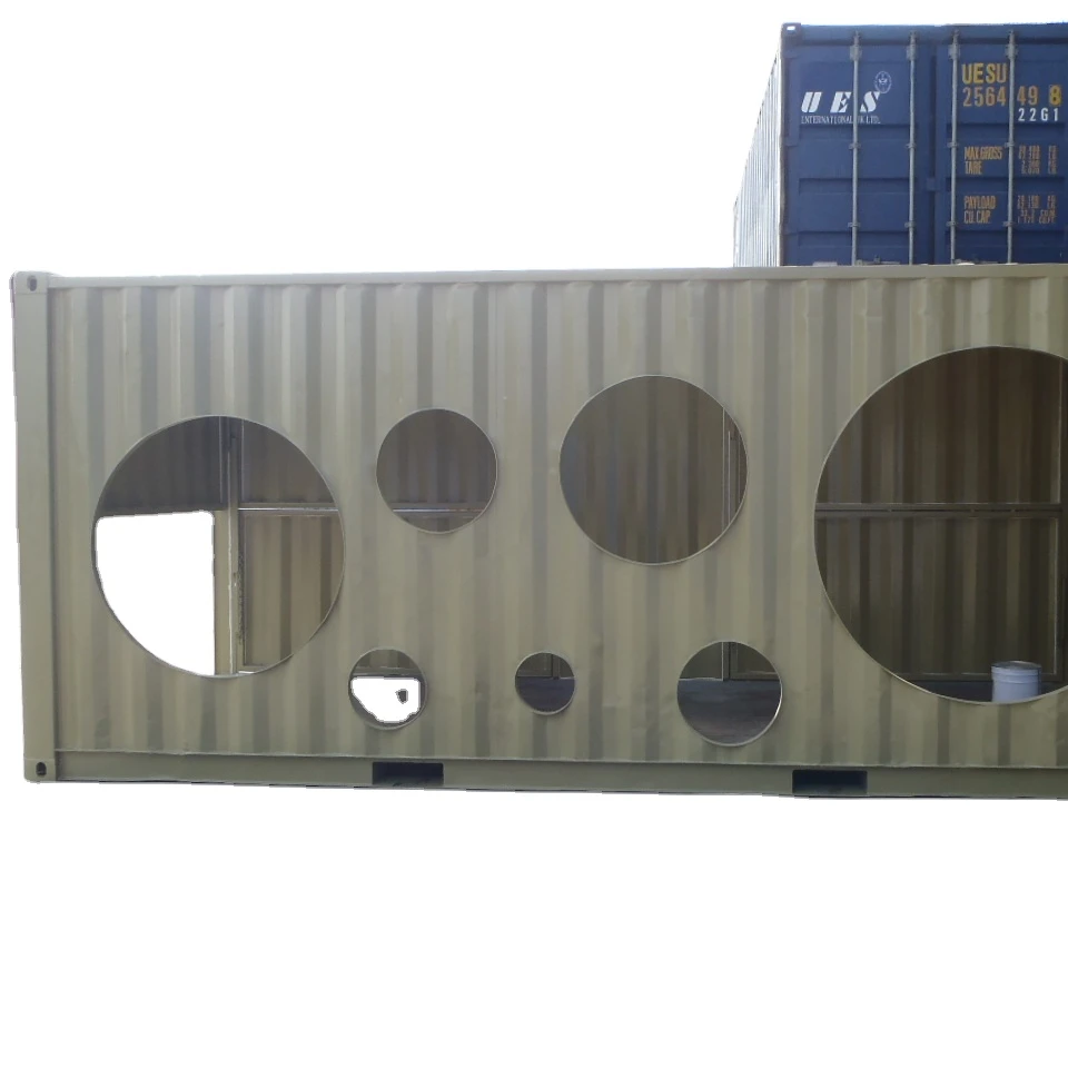 Prefabricated expandable container house capsule