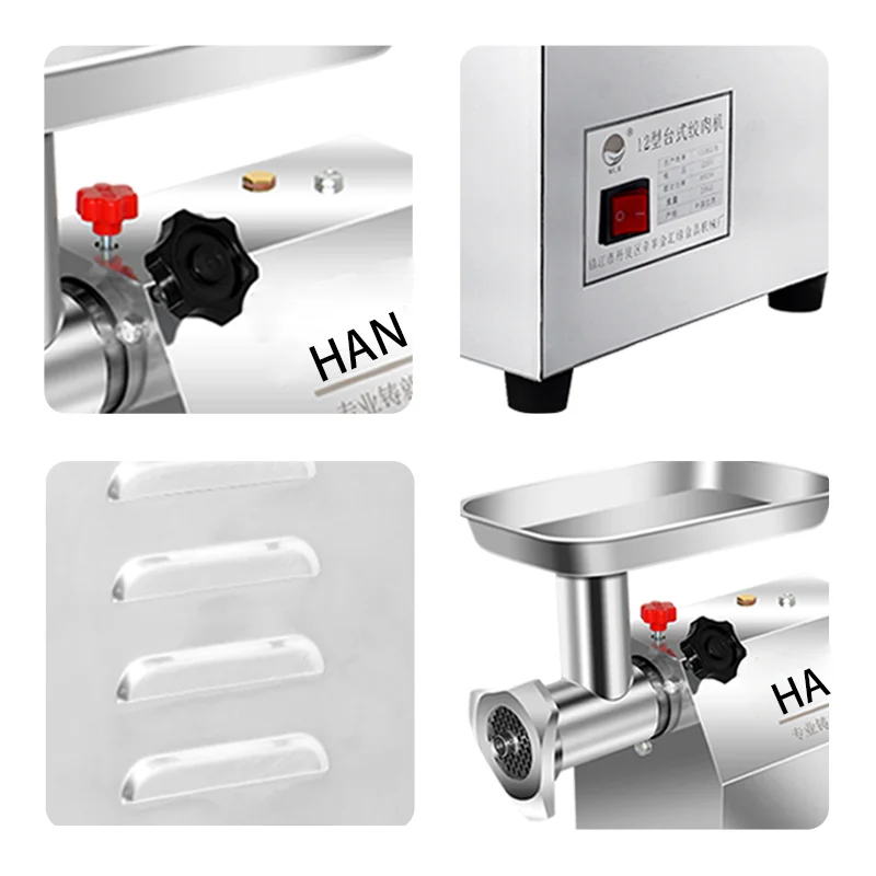 picadora de carne  best ground meat chopper meat mincer home low noise electric meat grinder 12/22/32