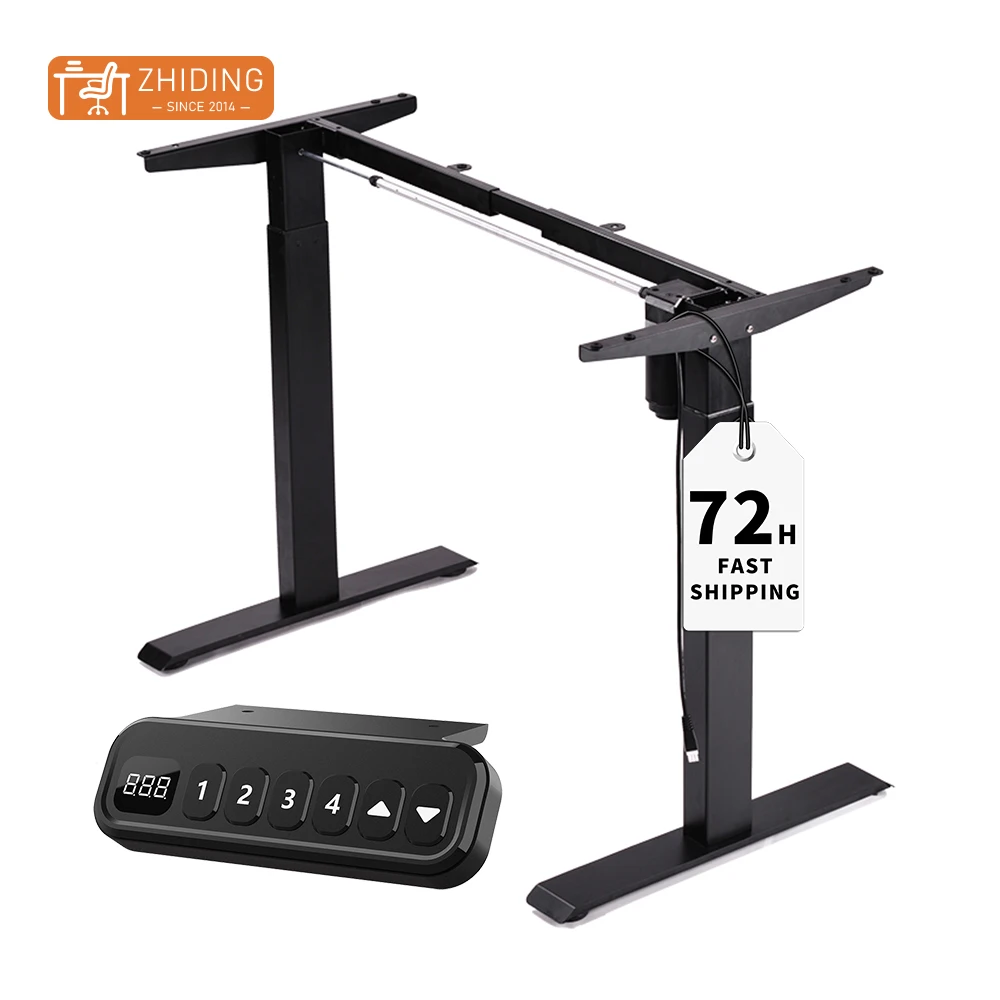 Умная мебель, одномоторный Электрический регулируемый по высоте подставка для сидения, офисный стол, эргономичный электронный регулируемый стол