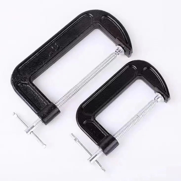 More Sizes Quick Release G C Type Ratchet Clamp Forged Steel Frame Wood Working Tools