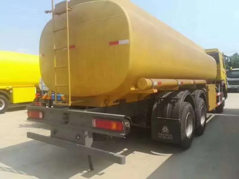 Подержанный топливный бак HOWO 6x4 20 25 30 кубических метров для