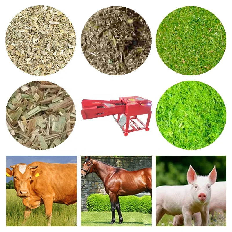 Cheap petrol and grinder chaff cutter machine animal grass retail Hay Chopper Chaff Cutter Machine at the wholesale price