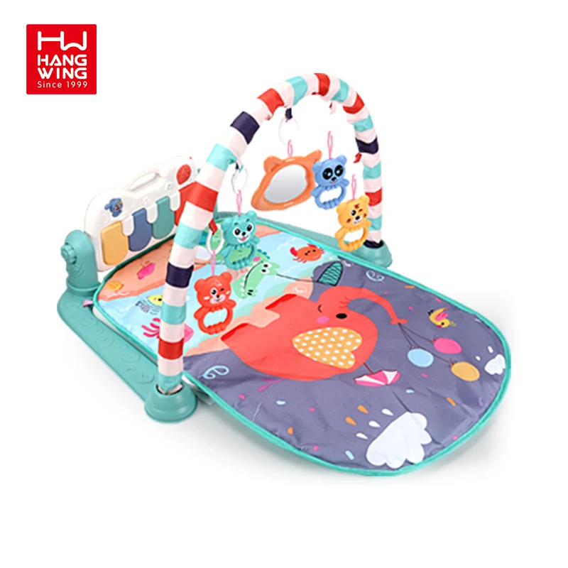 HW TOYS Hot Sale Baby Toys Mat Baby Play Gym Mat Musical Mat Educational Baby Toys with Piano