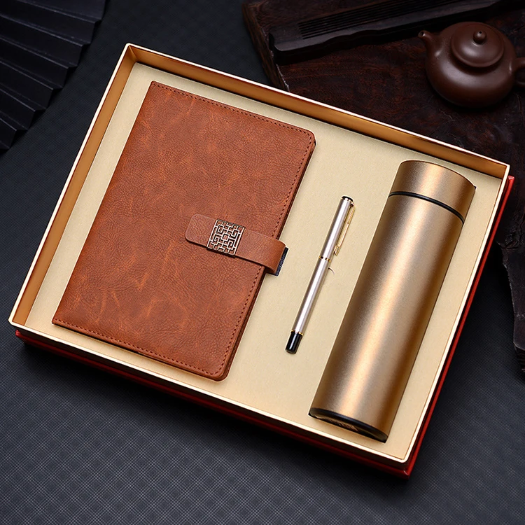 3-6 In 1 Custom Promotional Corporate Items Business Office Notebook Luxury Souvenirs Gift Sets