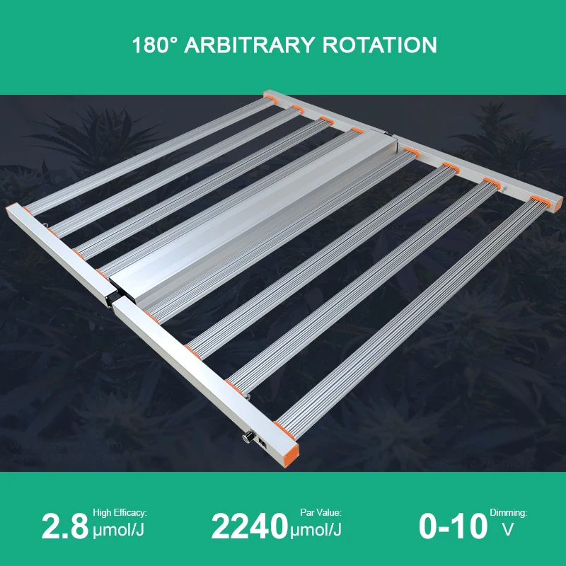 Grow Light Full Spectrum Led Foldable 800w 3dimmable With Uv Ir for Indoor Commercial Plant