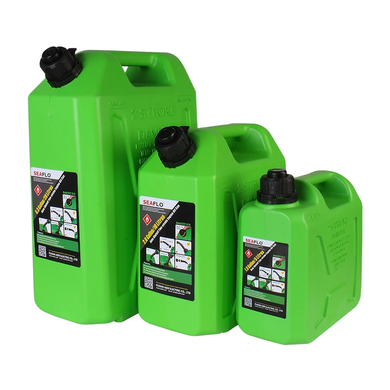 SEAFLO  5L/10L/20L Two-stroke Gasoline Engine Oil Cans ODM/OEM portable gasoline tanks