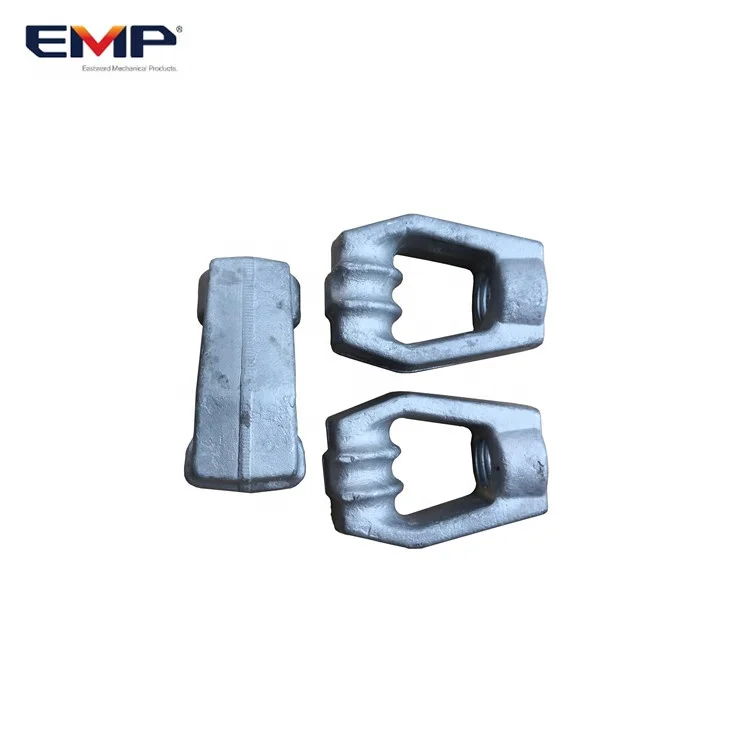 High quality Electric Power Line Hardware Hot Dip Galvanized Thimble Eye Nuts