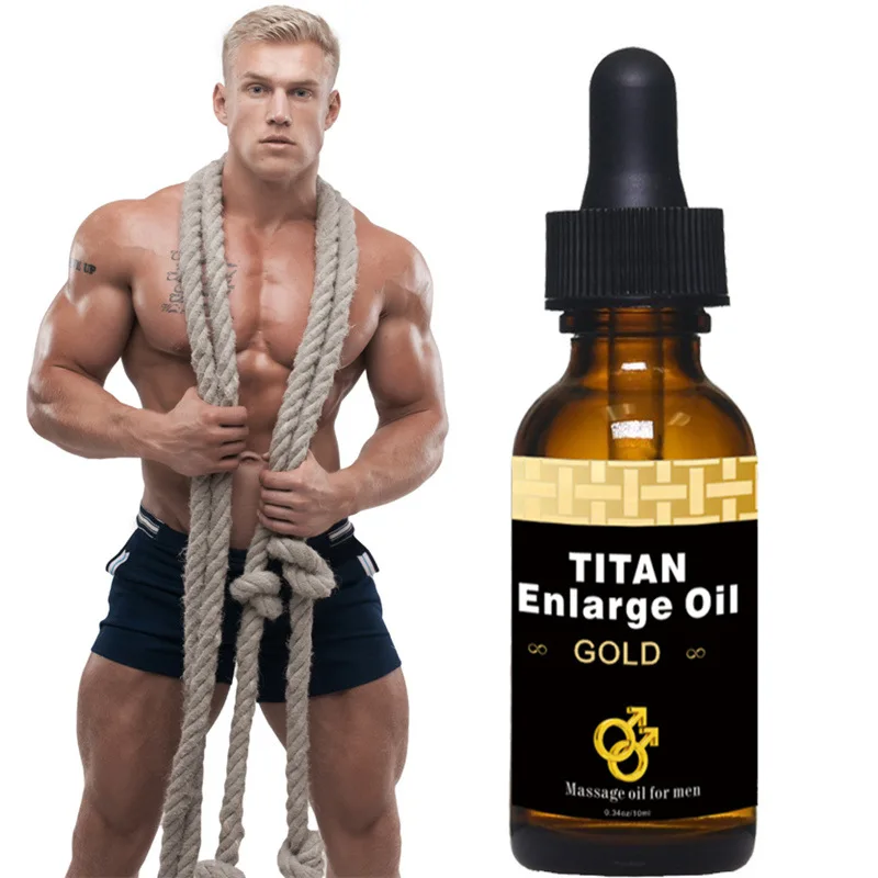 Original black tube Titan Gel Gold Russian penis enlargement essential oil retarder Gel helps men effective penis growth dela