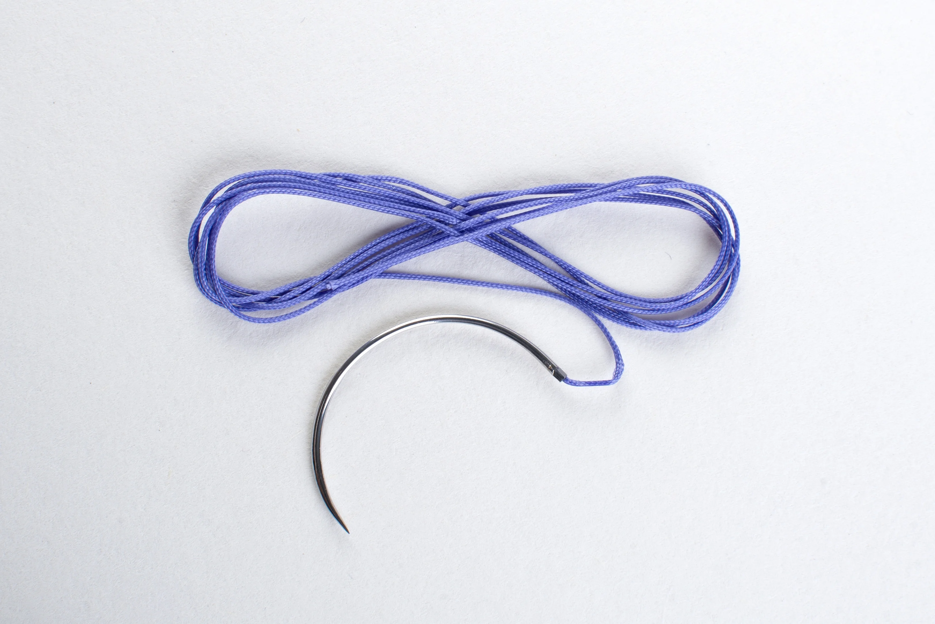 
absorbency disposable surgical sutures with needles thread Silk Braided 