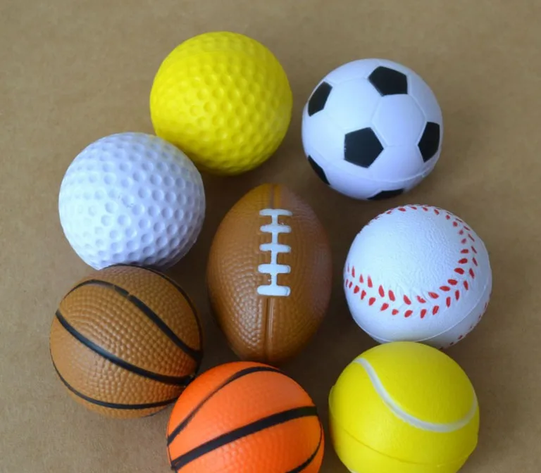 ActEarlier Мини Размер Пользовательский логотип пенный Футбольный Мяч баскетбольный теннисный мяч футбольный/антистрессовый мяч/мяч из полиуретановой пены