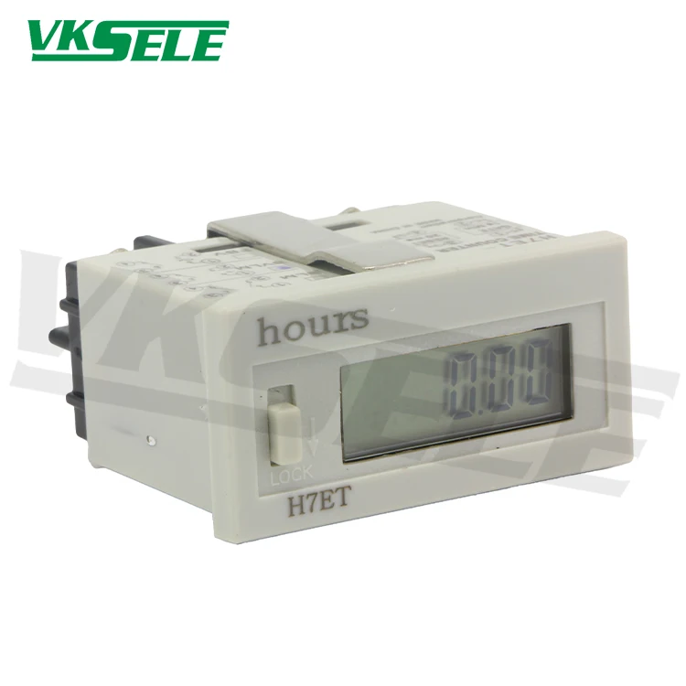 H7ET electric counter hour meter mechanical punch counting counters