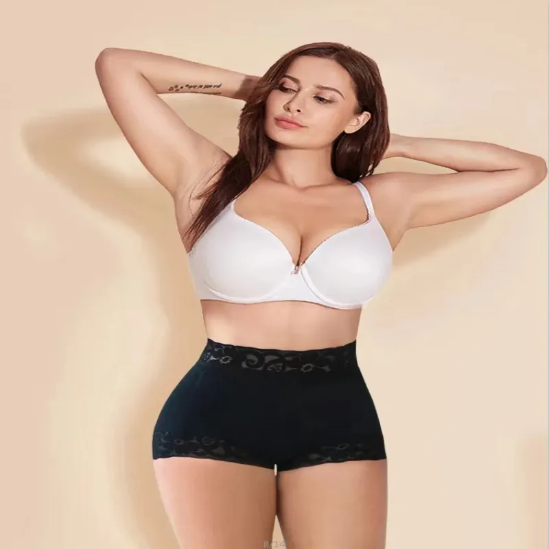 Hip Enhancer Shapewear Women Hip Control Panties Lace Butt Trim Lifter Butt Seamless Padded Underwear