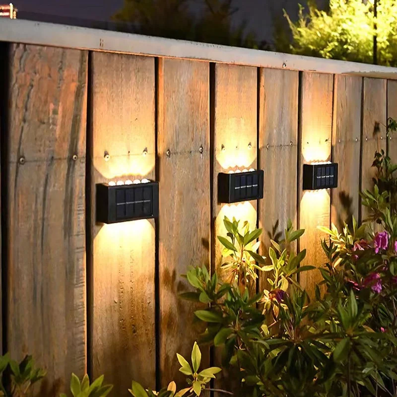 Настенный светильник на солнечной батарее 10 светодиодов