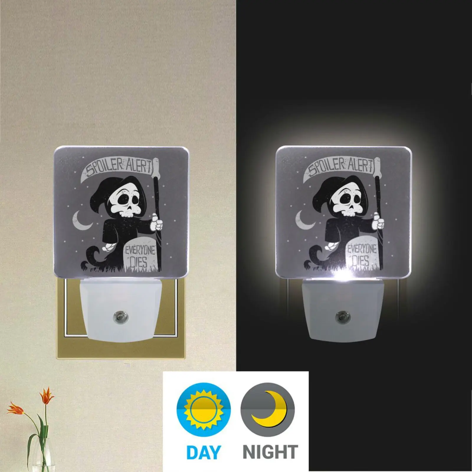 Customs printing logo small night light sheep  night Adjustable Orientation Light Warm White Lamp for Kids