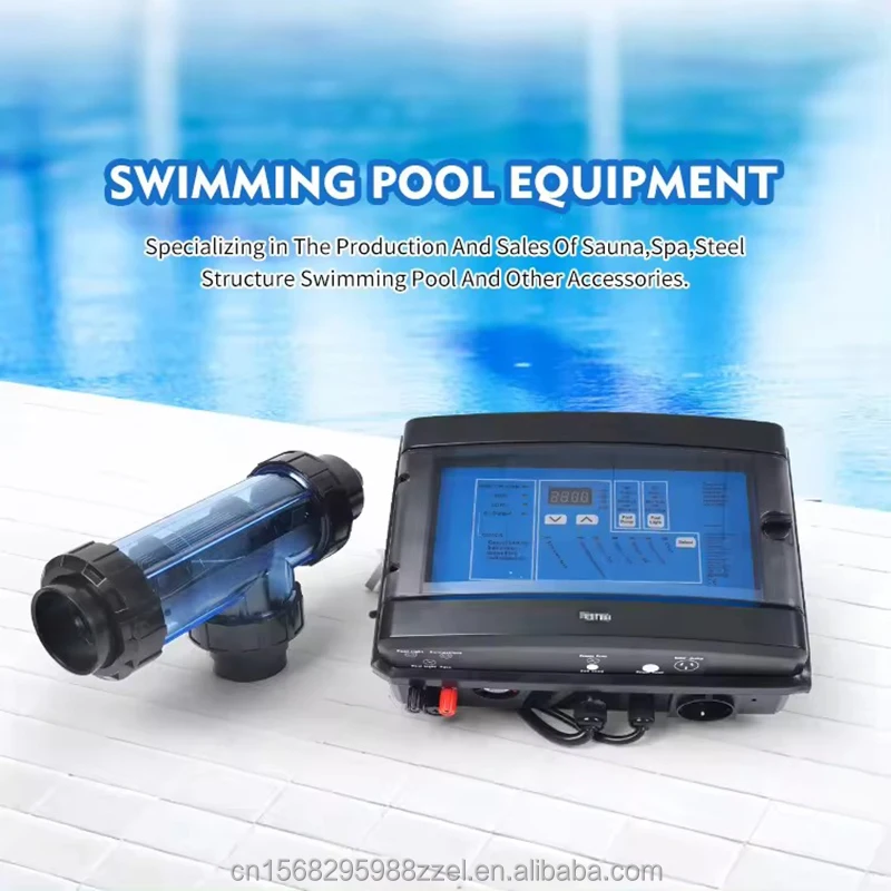 Pool Water Treatment System Machinery Salt Water Chlorinator Machine Swimming Pool Accessories Water Amusement Park Equipments