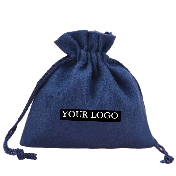 Packing Storage Jewelry Pouches Drawstring organizer Velvet Gift Bags Big Flannelette Jewelry Bags and Packaging for Ebook